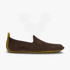 Vivobarefoot Ababa II ライフスタイルシューズ メンズ コー​​ヒー | JP138EI