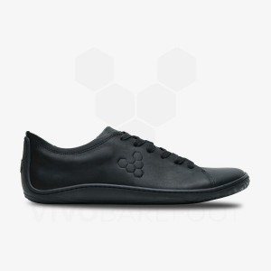 Vivobarefoot Addis ライフスタイルシューズ メンズ 黒 | JP127PV