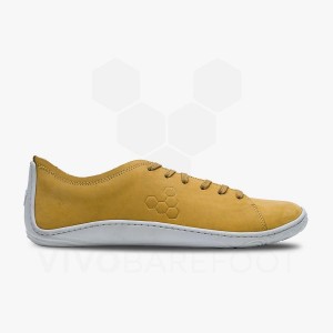 Vivobarefoot Addis ライフスタイルシューズ メンズ マスタード | JP129NN