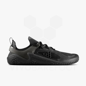 Vivobarefoot Motus Strength トレーニングシューズ メンズ 黒曜石 | JP084GY