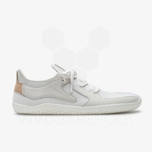 Vivobarefoot Primus Asana ライフスタイルシューズ メンズ 白 | JP132KW