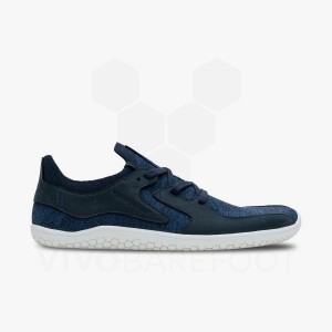 Vivobarefoot Primus Asana ライフスタイルシューズ メンズ ネイビー | JP133JE