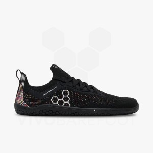 Vivobarefoot Primus Lite Knit トレーニングシューズ レディース 黒曜石 | JP260MM