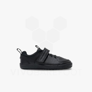 Vivobarefoot Primus Ludo School Preschool シューズ キッズ 黒曜石 | JP376AS