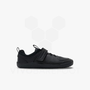 Vivobarefoot Primus Ludo School シューズ キッズ 黒曜石 | JP377ZD