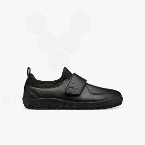 Vivobarefoot Primus School II シューズ キッズ 黒曜石 | JP418KW