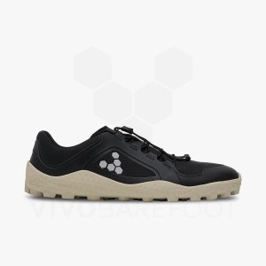 Vivobarefoot Primus トレイル III All Weather SG ハイキングシューズ メンズ 黒曜石 | JP026MM