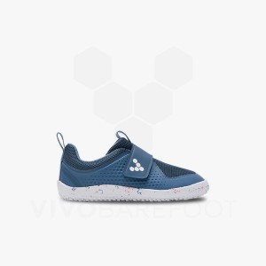 Vivobarefoot Primus 運動 III シューズ キッズ インディゴブルー | JP361PV