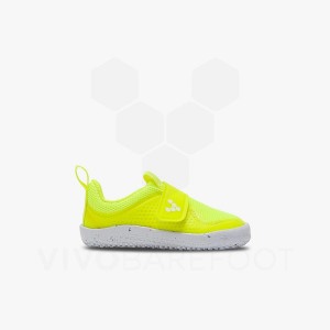 Vivobarefoot Primus 運動 III 幼児 シューズ キッズ レモン | JP370GY