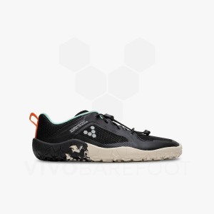 Vivobarefoot Primus トレイル II FG Juniors シューズ キッズ 黒曜石 グレー | JP357TL