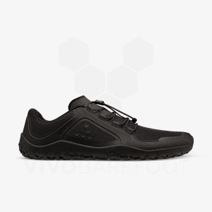 Vivobarefoot Primus トレイル II FG ハイキングシューズ メンズ 黒曜石 | JP023PV