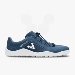 Vivobarefoot Primus トレイル II FG ハイキングシューズ メンズ 深い青 白 | JP025NN