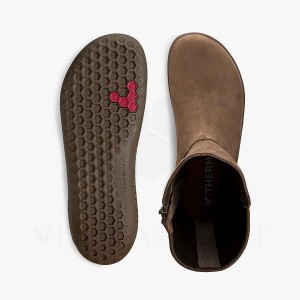 Vivobarefoot Ryder II ライフスタイルシューズ レディース コー​​ヒー | JP324AS