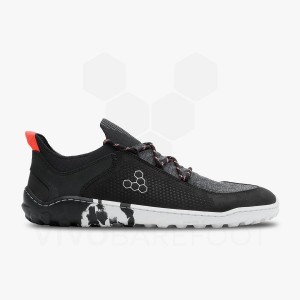 Vivobarefoot Tracker Decon Low FG2 Mens ハイキングシューズ レディース 黒曜石 | JP205PV