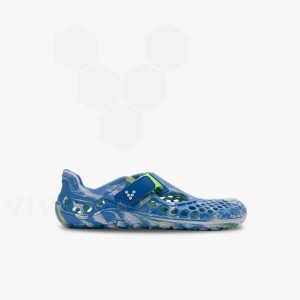 Vivobarefoot Ultra Bloom シューズ キッズ 青 ライトターコイズ | JP393JE